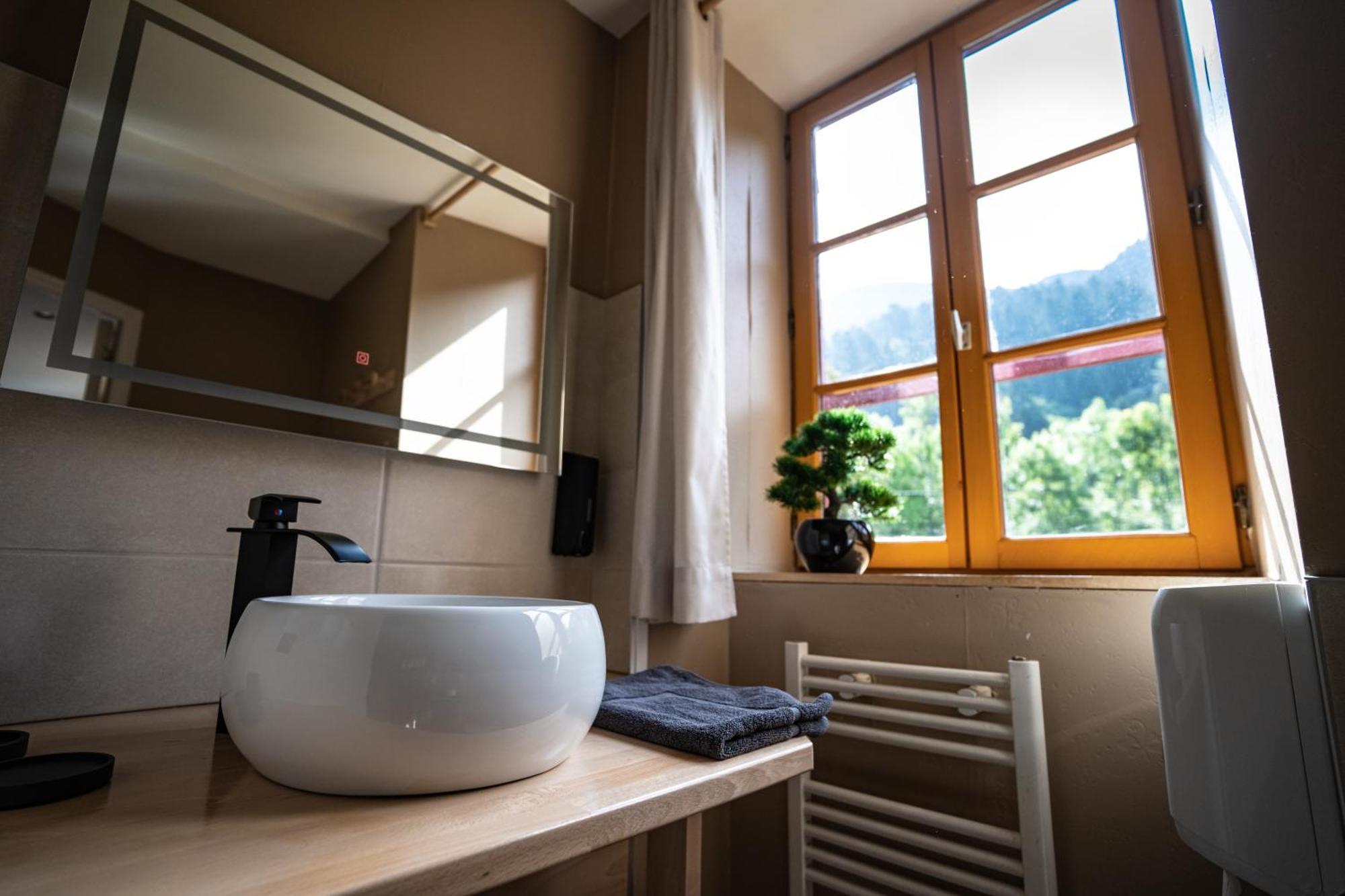 Gite Auberge Les Cascades La Mongie Eksteriør billede