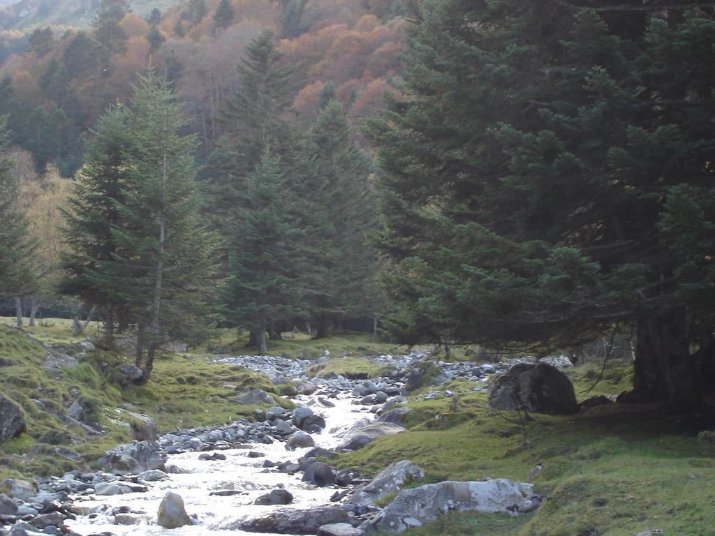 Gite Auberge Les Cascades La Mongie Eksteriør billede