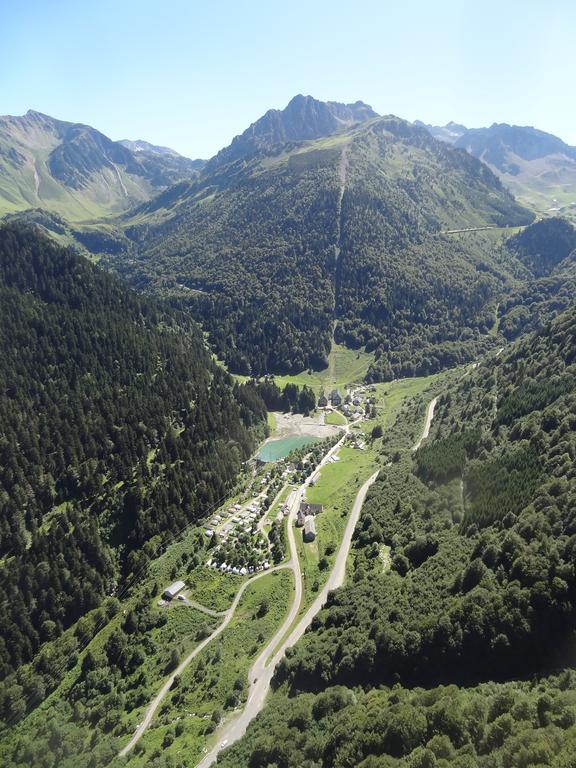 Gite Auberge Les Cascades La Mongie Eksteriør billede